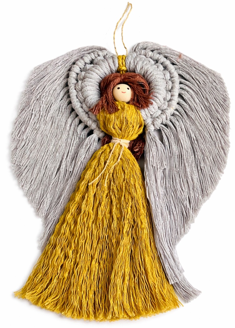 Macramé engel
