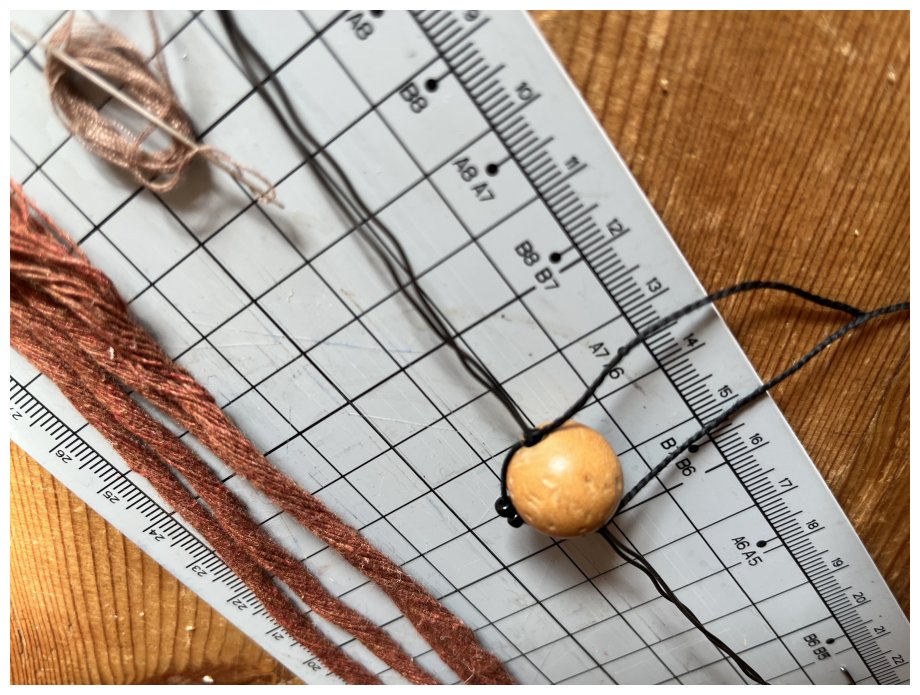 Bruine spin – stap 2