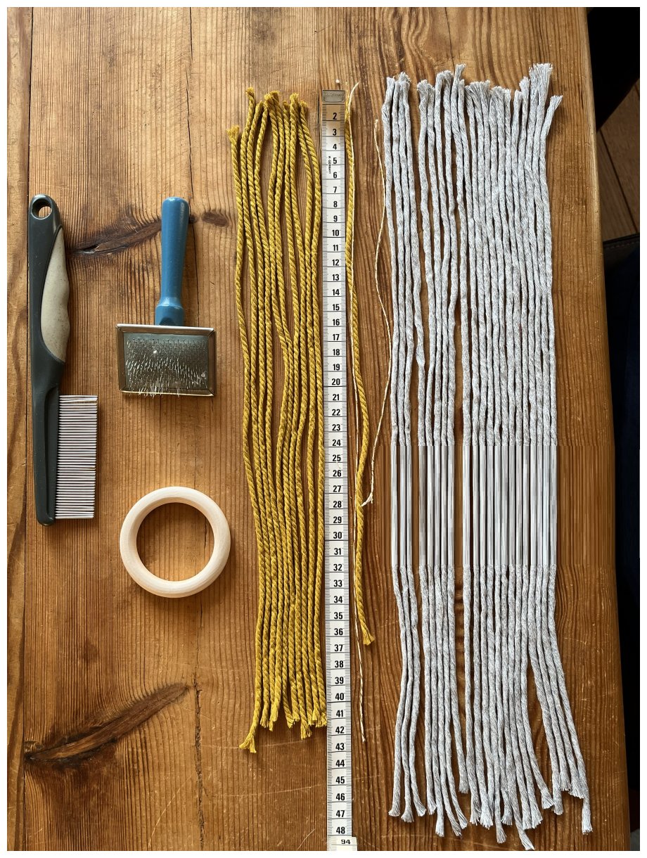 Macramé engel – overzicht