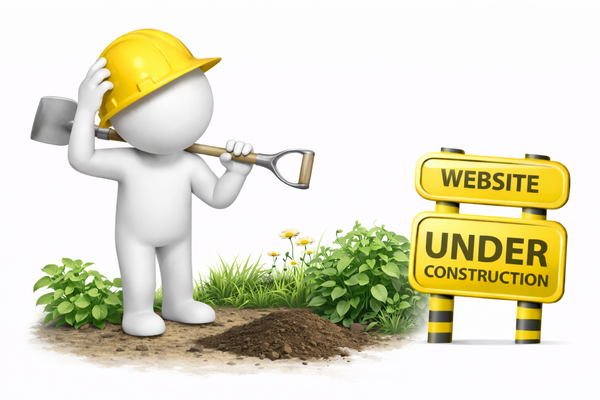 Pagina in opbouw - onder constructie